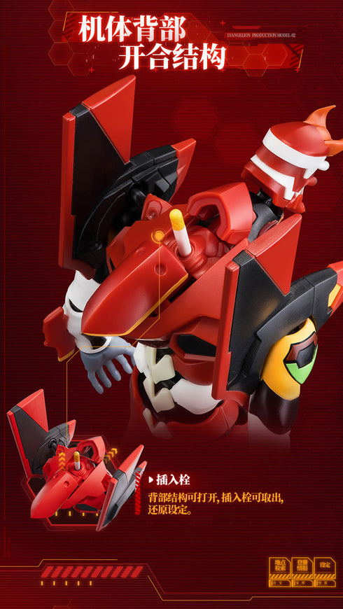 『エヴァンゲリオン』016_Blokees-Evangelion Action Edition EVA-02 プラスチックキット